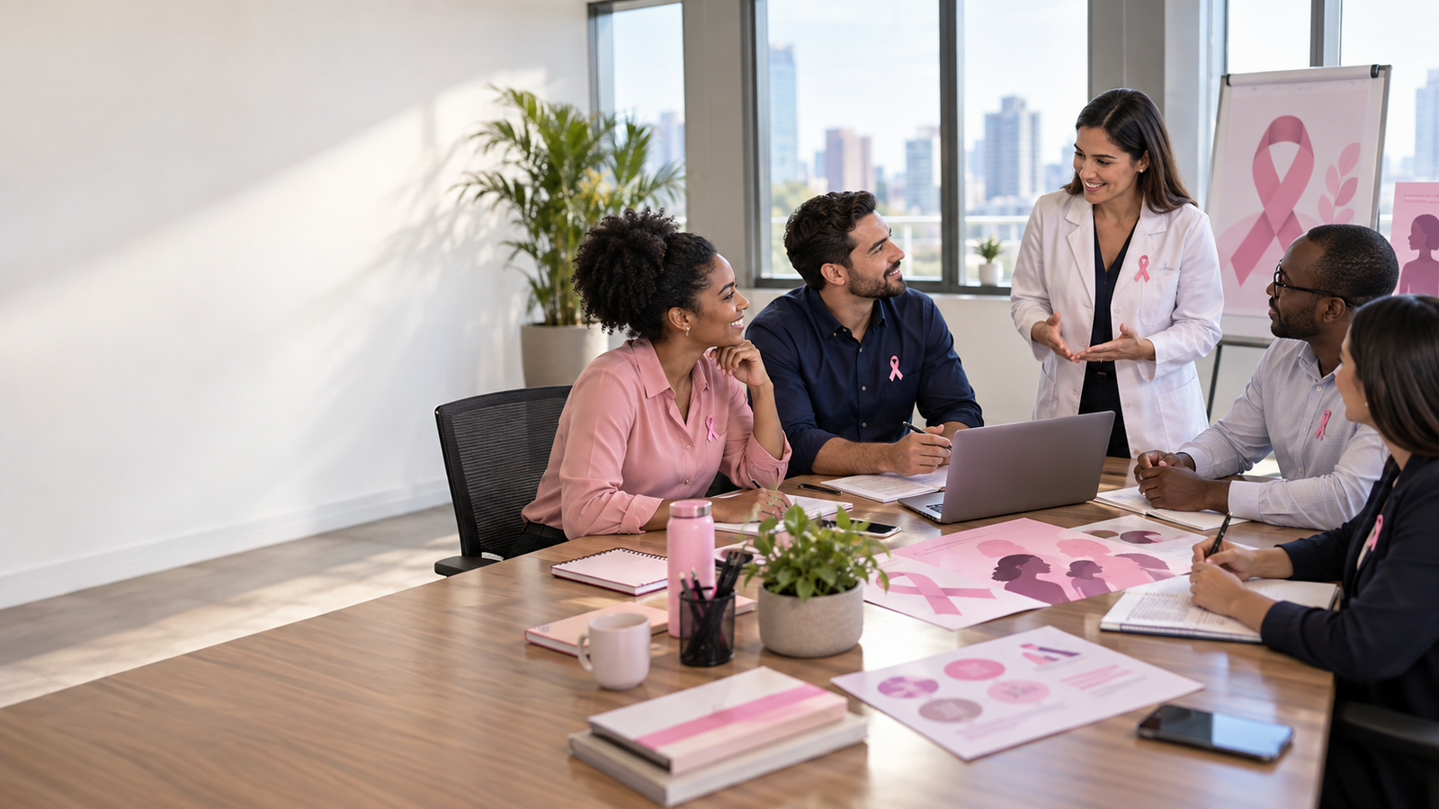 Outubro Rosa no trabalho: o que é e como fazer uma campanha responsável
