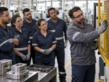 Equipe participa de DDS sobre proteção das mãos em indústria